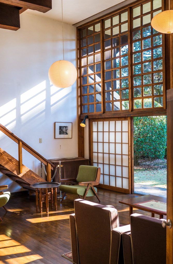 House interior in Edo-Tokyo Open Air Architectural Museum, Japan